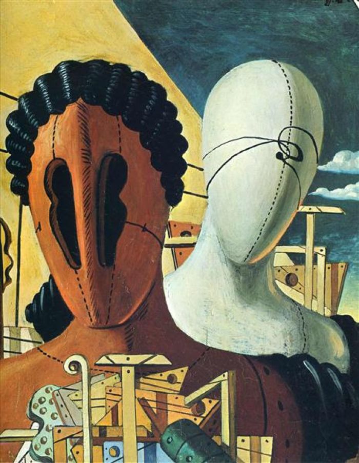 Giorgio De Chirico, &Delta;ύ&omicron; &Mu;ά&sigma;&kappa;&epsilon;&sigmaf; (1926)
